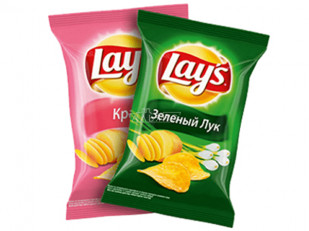 Картофель «Бруто» с солью 130 гр.: Чипсы 