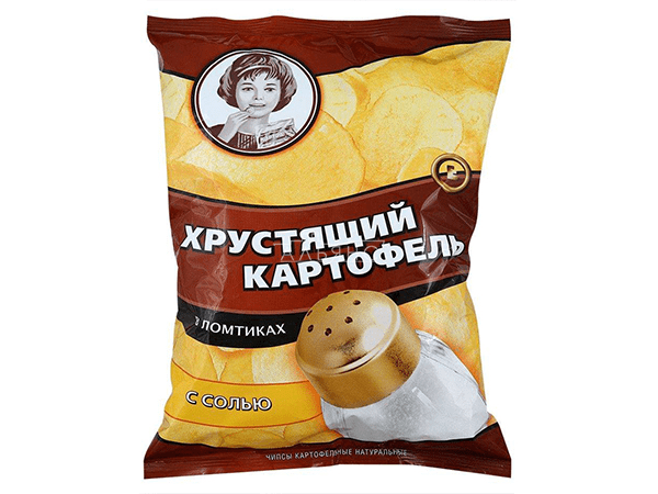Картофельные чипсы "Девочка" 160 гр. в Серпухове