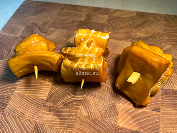 Шашлычок из кальмара х/к в Серпухове