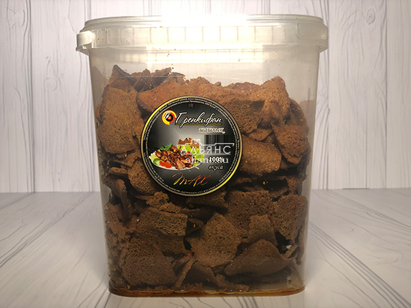 Ржаные гренки со вкусом шашлыка в Серпухове