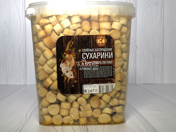 Сухарики с грибами и сметаной в Серпухове