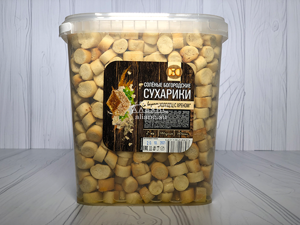 Сухарики с холодцом и хреном в Серпухове