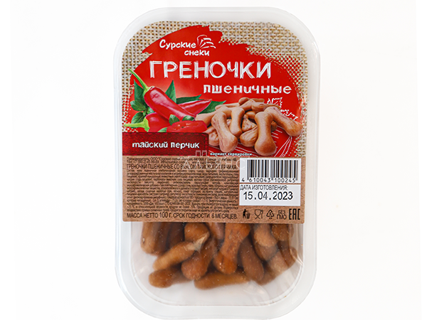 Сурские гренки Тайский перчик (100 гр) в Серпухове