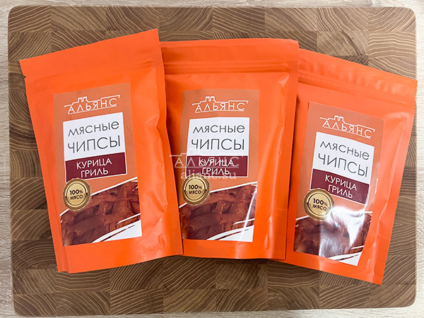 Мясо (АЛЬЯНС) вяленое курица "Гриль" 50 гр. в Серпухове