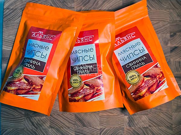 Мясо (АЛЬЯНС) вяленое свинина "Гриль" 50 гр. в Серпухове