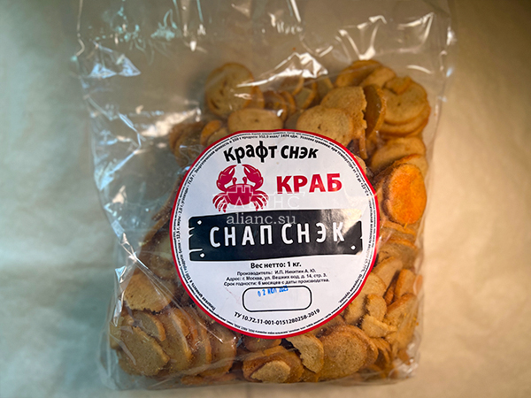 Снапсы ПШЕНИЧНЫЕ "Краб" в Серпухове