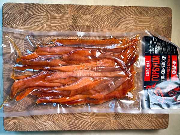 Горбуша соломка по-корейски в Серпухове