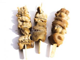 Вяленое мясо: Шашлычок из щуки холодного копчения