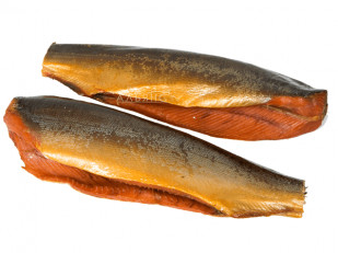 Камбала камчатская вяленая с икрой: Горбуша балык холодного копчения